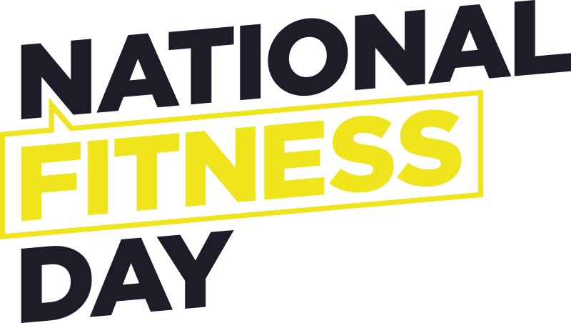 National Fitness Day Logo PNG Image