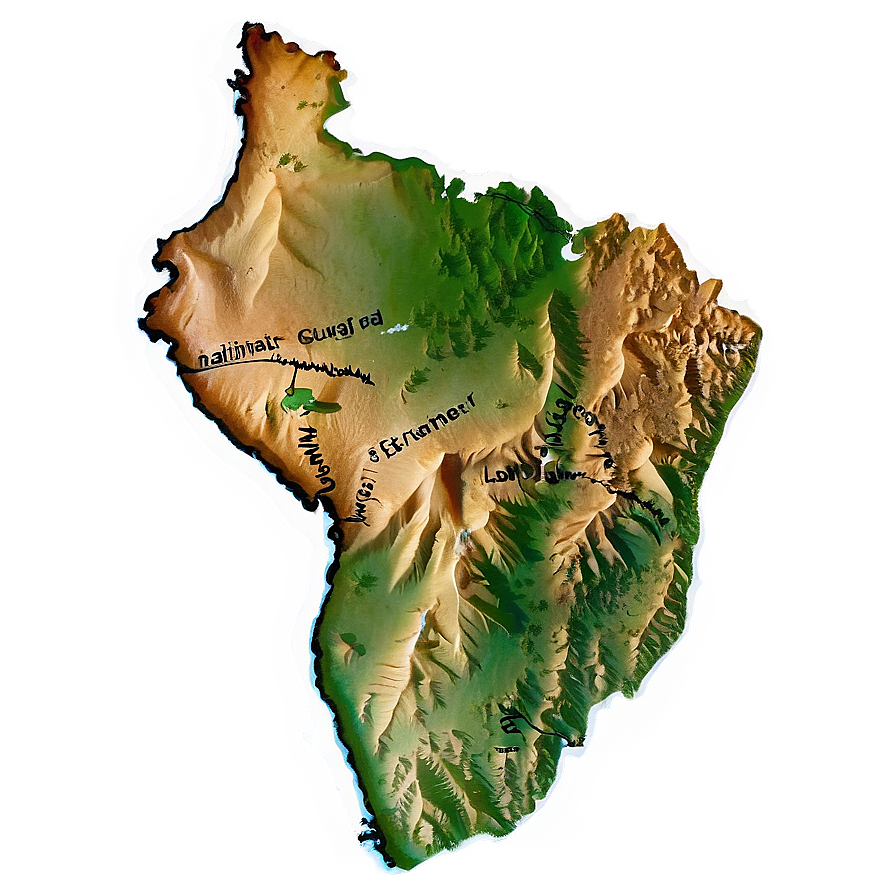 National Park Map Png Jhn52 PNG Image