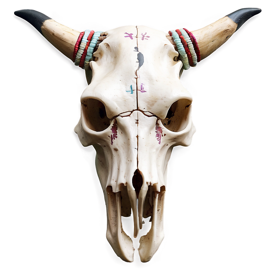 Native American Cow Skull Png Ama3 PNG Image