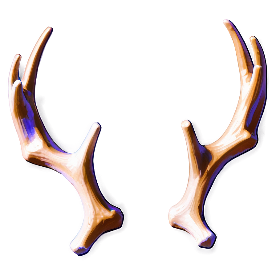 Natural Antler Sketch Png 82 PNG Image