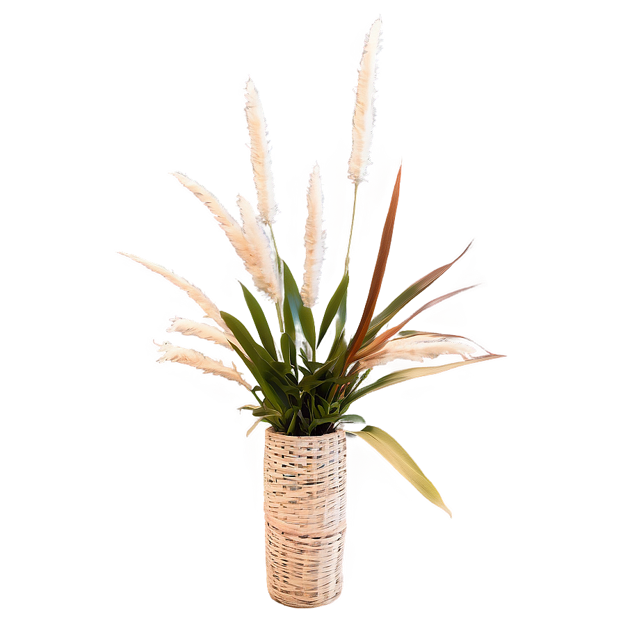 Natural Pampas Arrangement Png 31 PNG Image