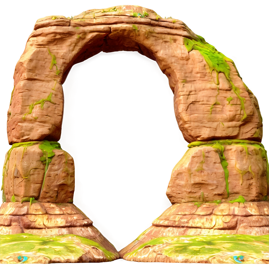 Natural Rock Arch Tunnel Png Aeh35 PNG Image