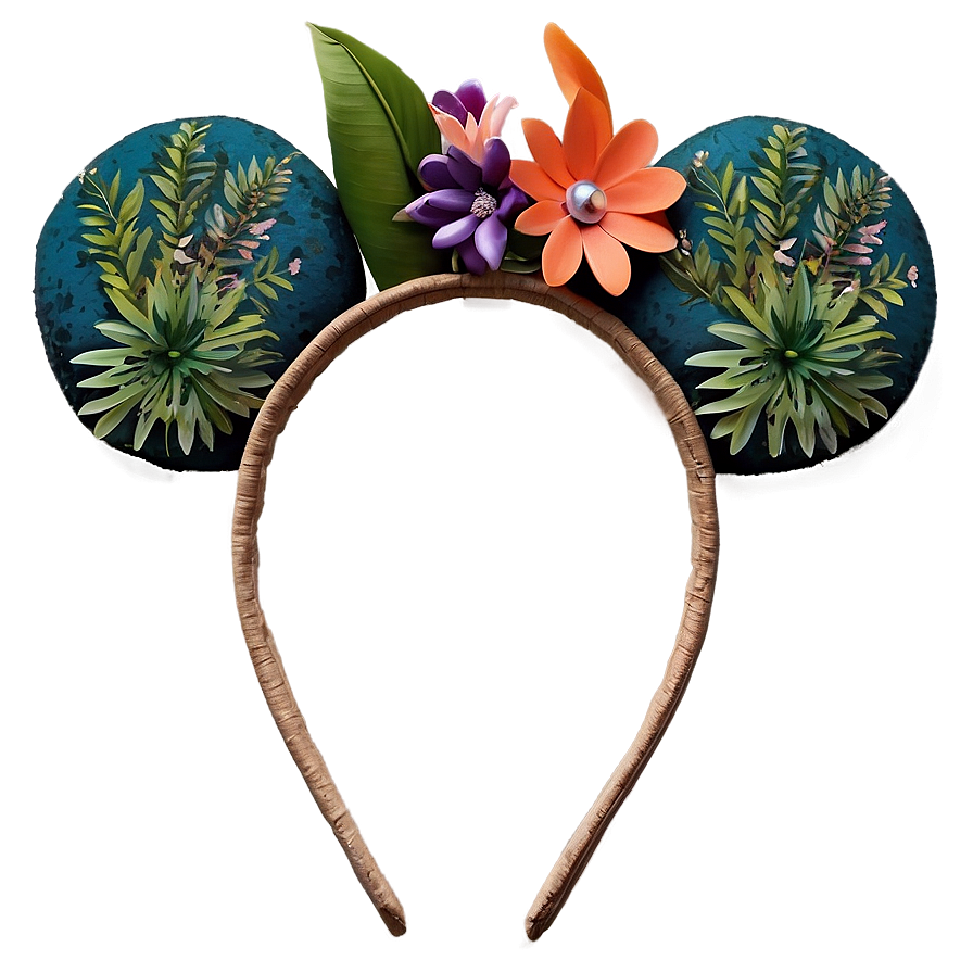 Nature Inspired Disney Ears Png Wqf PNG Image