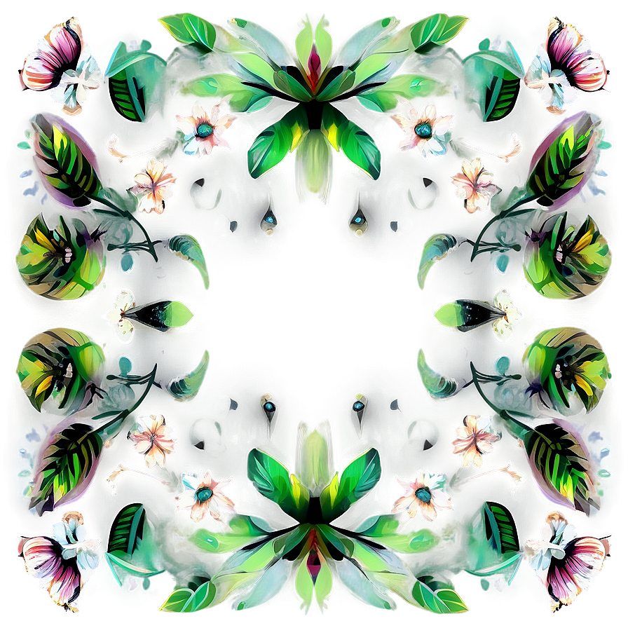 Nature Inspired Pattern Design Png Jmw PNG Image