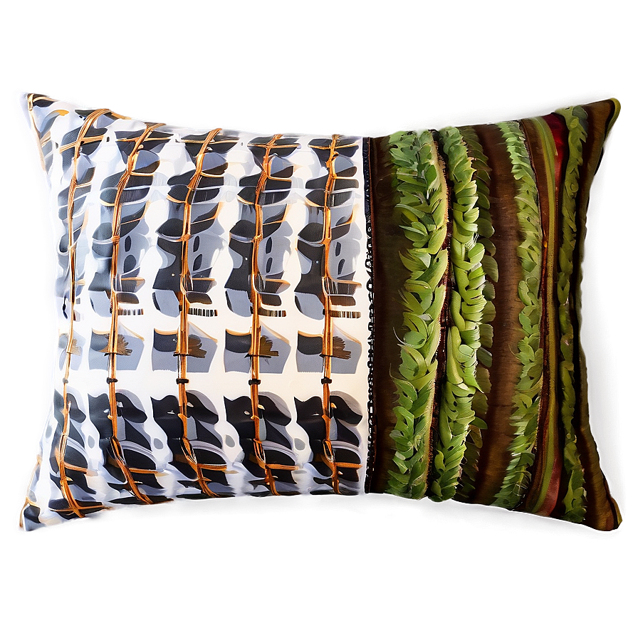 Nature-inspired Throw Pillows Png 06262024 PNG Image