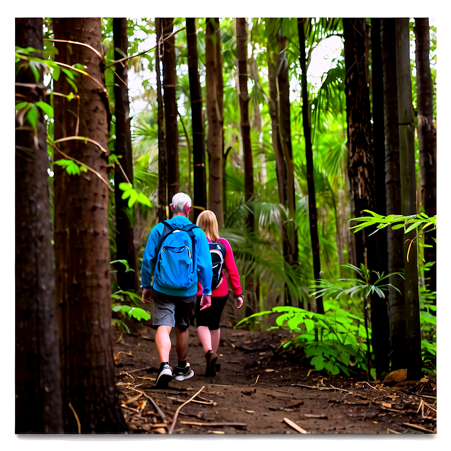 Nature Trail Walking Png Irf4 PNG Image