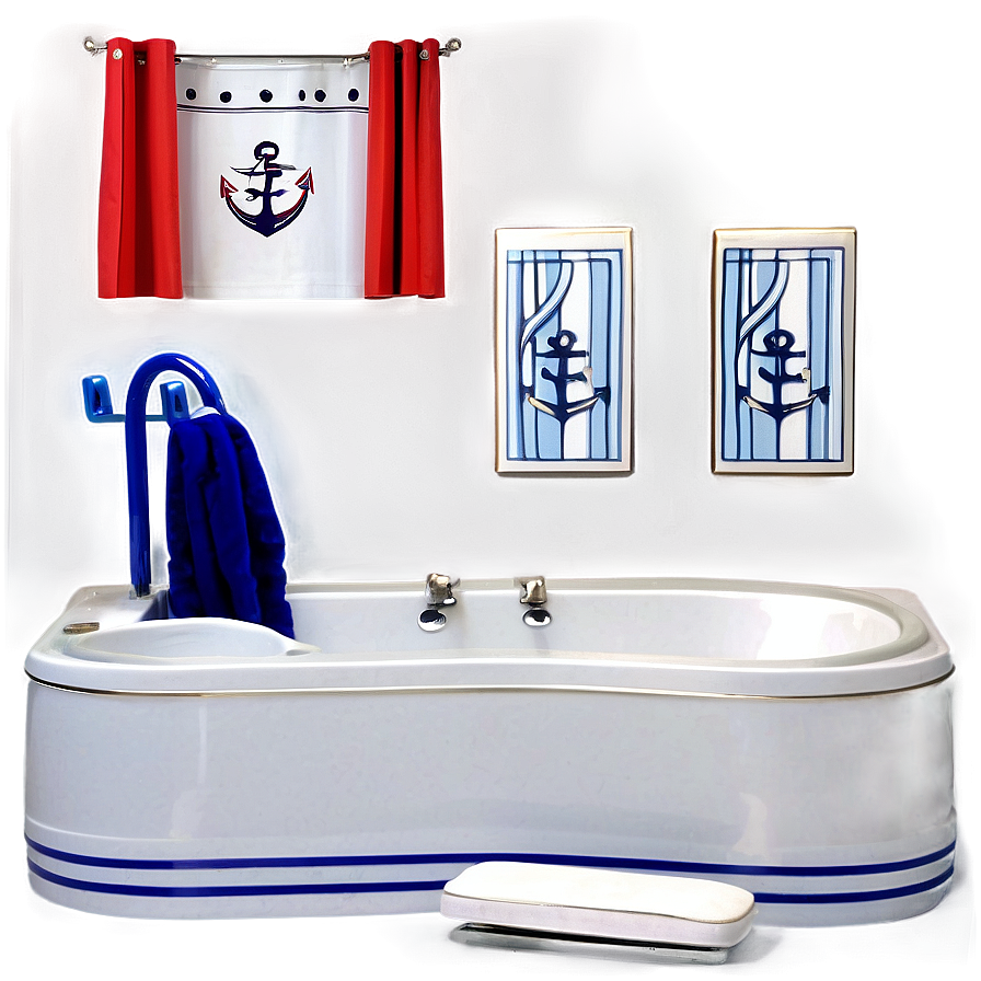 Nautical Bathroom Design Png 52 PNG Image