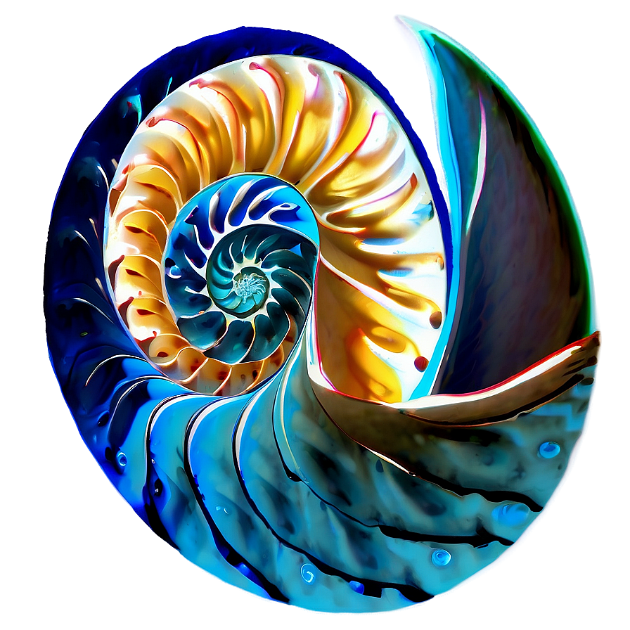 Nautilus Shell Spiral Png 26 PNG Image