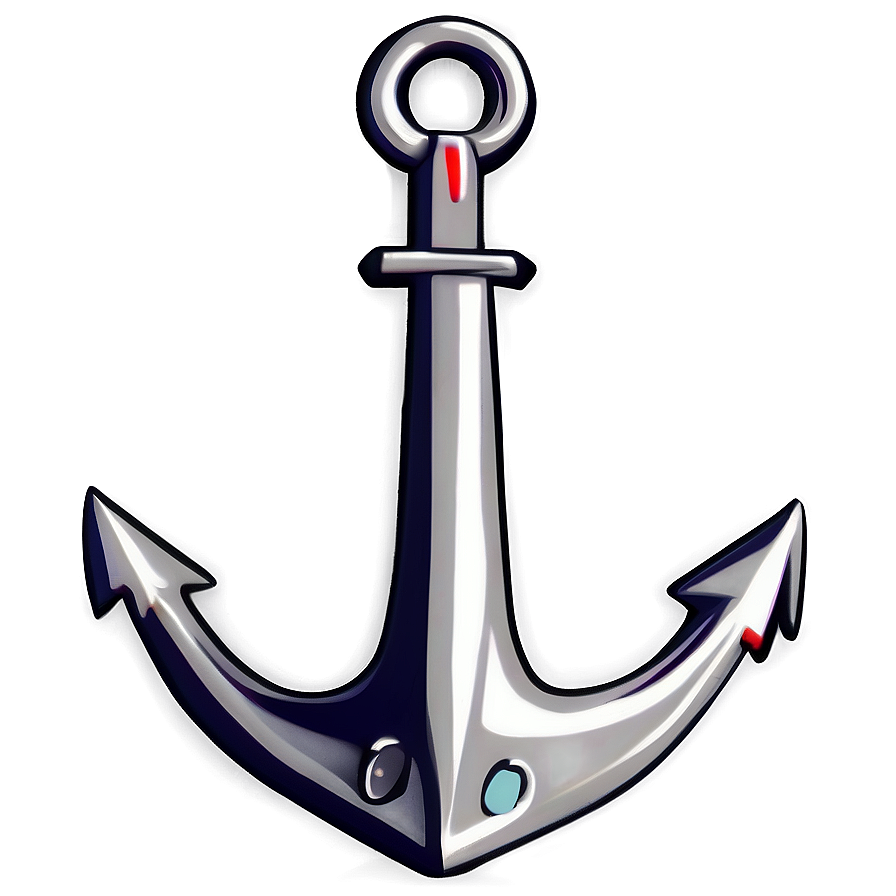 Navy Anchor C PNG Image