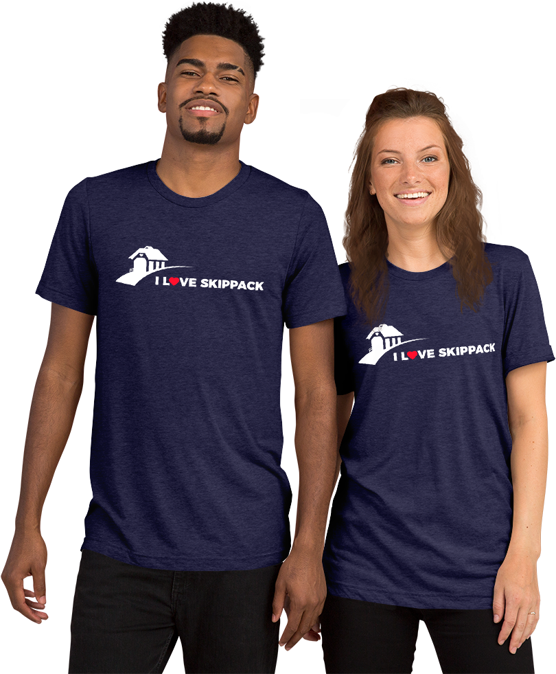 Navy Blue Skippack Love T Shirts PNG Image