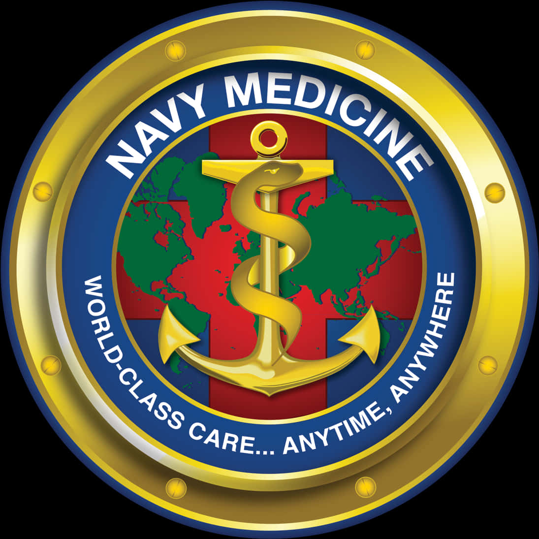 Navy Medicine Emblem PNG Image