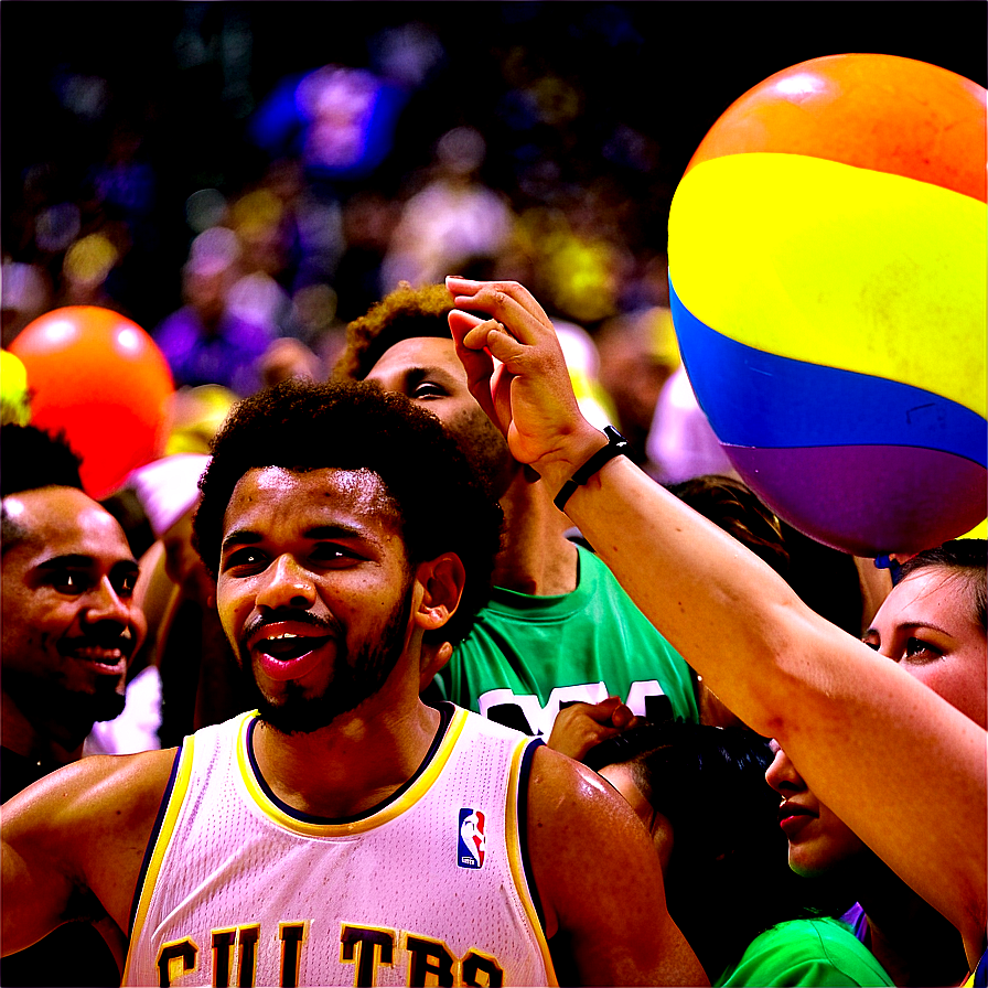 Nba Fans Celebrating Png Ggl PNG Image