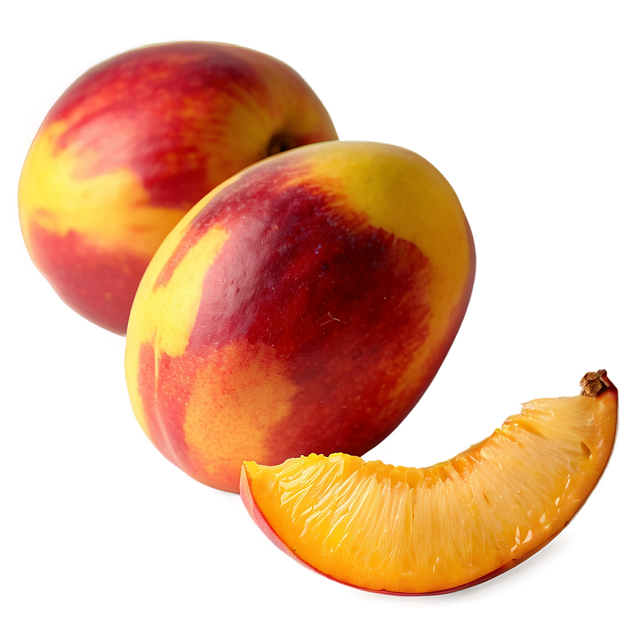 Nectarine Piece Png Qgm PNG Image