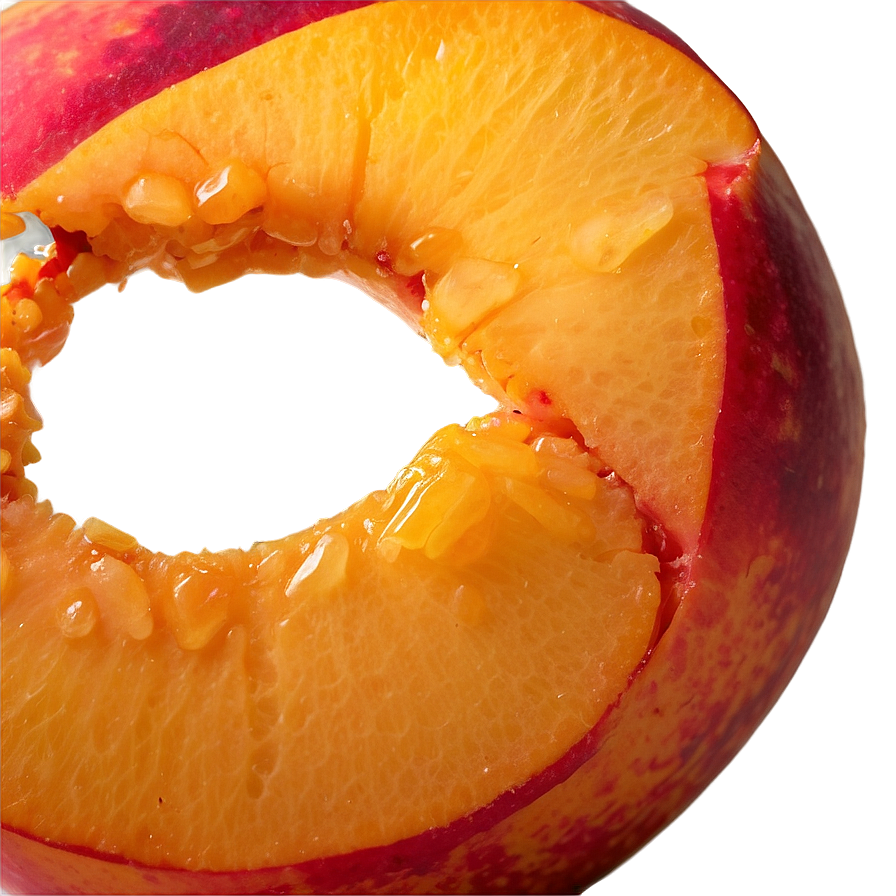 Nectarine Piece Png Wya PNG Image