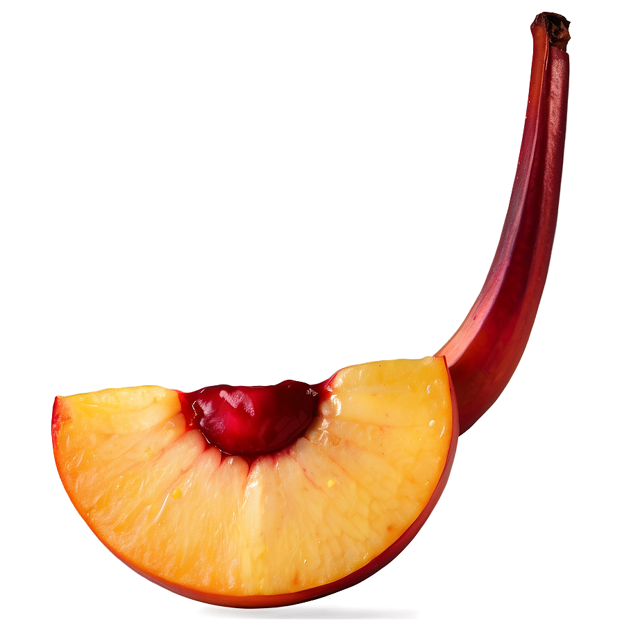 Nectarine Segment Png 30 PNG Image