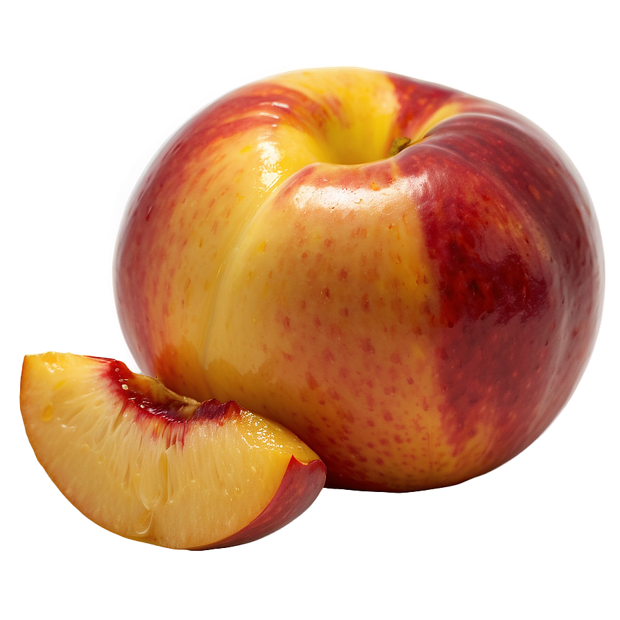 Nectarine Segment Png Sje85 PNG Image