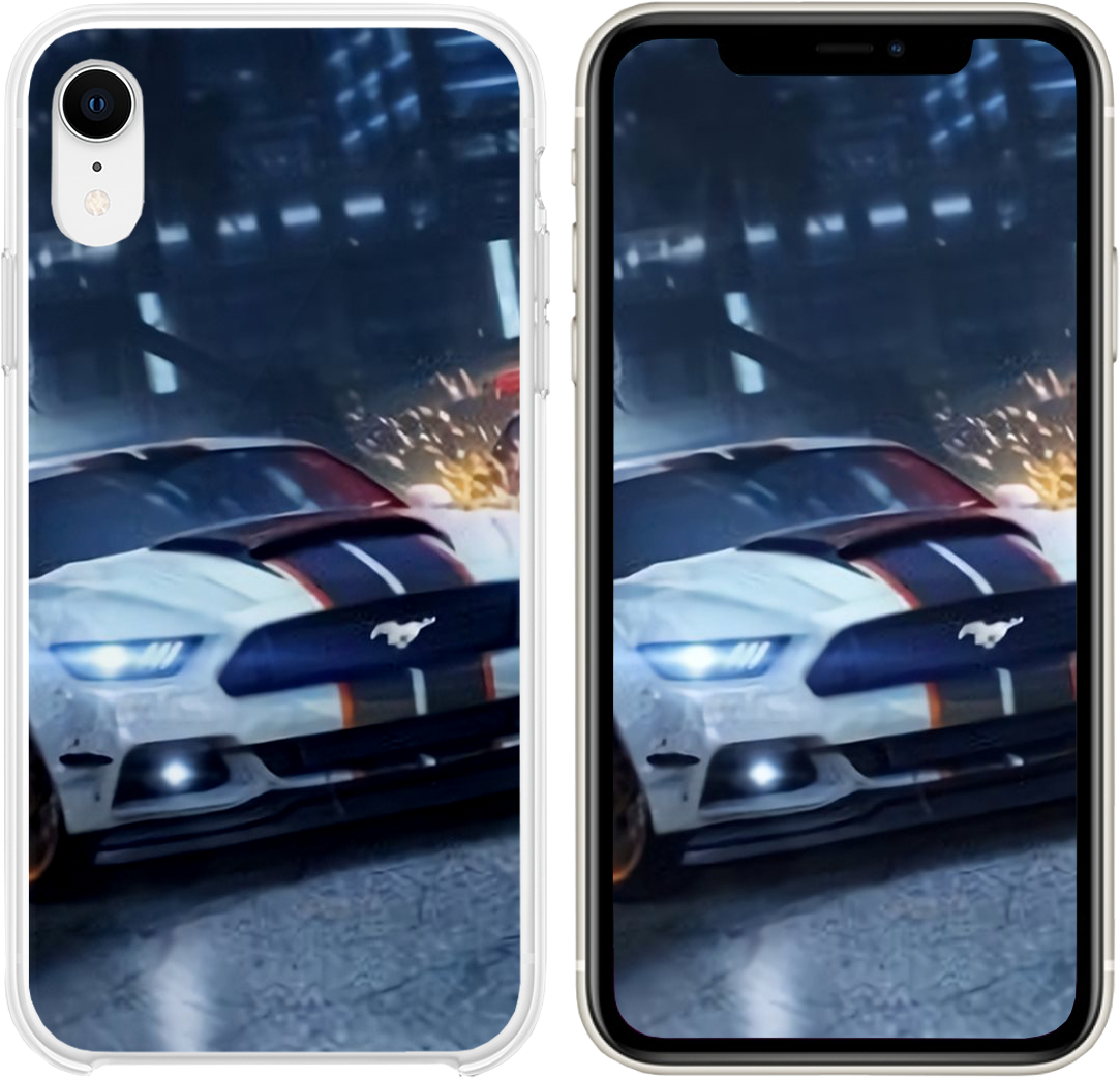 Needfor Speed Payback Mustang Action Phone Case PNG Image