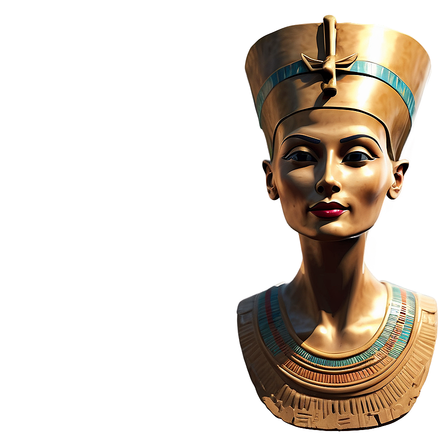 Nefertiti Bust Egypt Png Vkk PNG Image