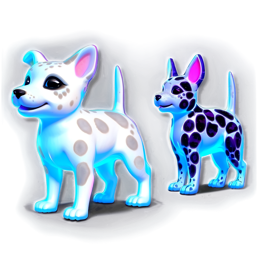 Neon Adopt Me Pets Showcase Png Spa PNG Image