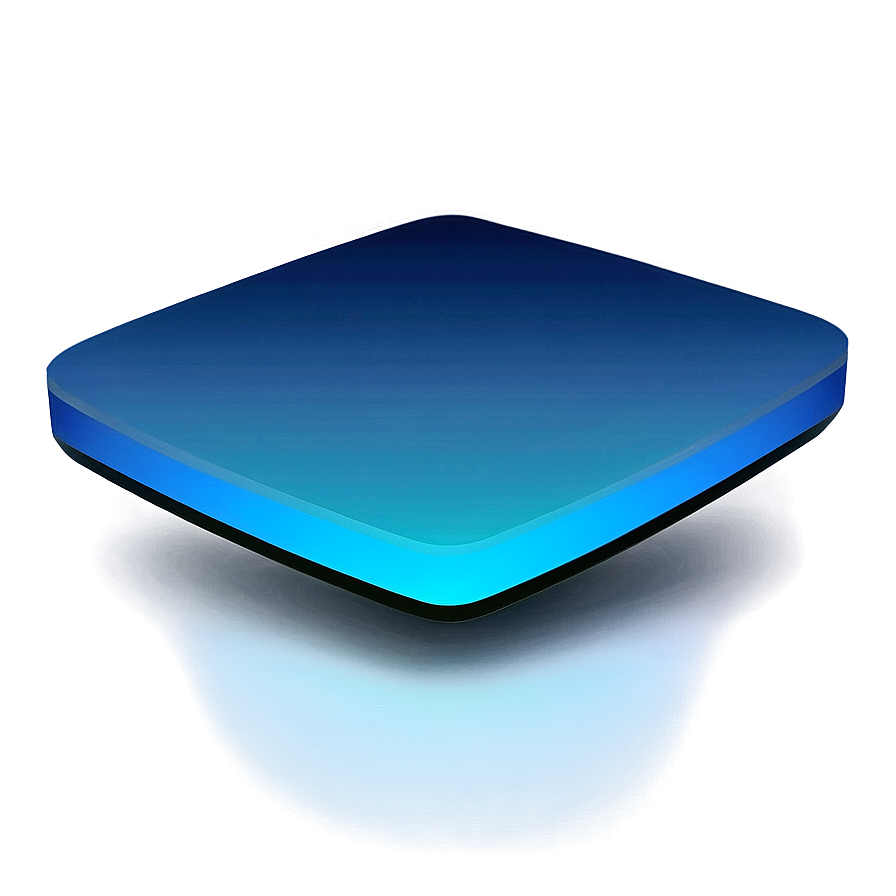 Neon Blue Gradient Png Txn10 PNG Image