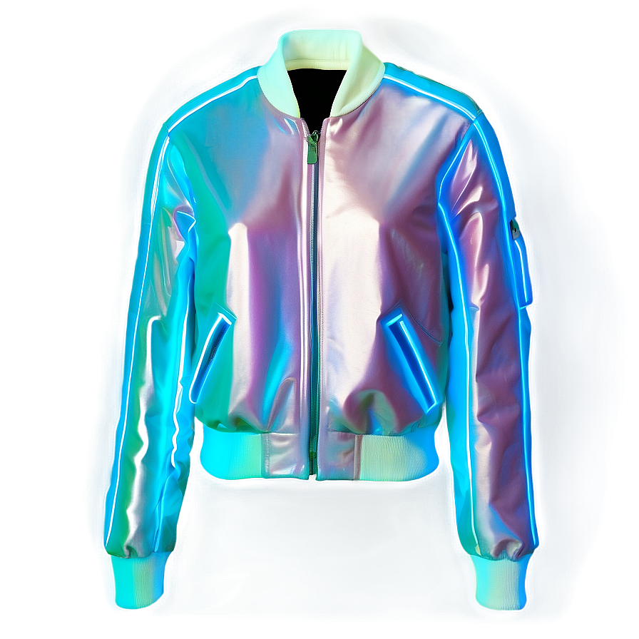 Neon Bomber Jacket Bright Png 06282024 PNG Image