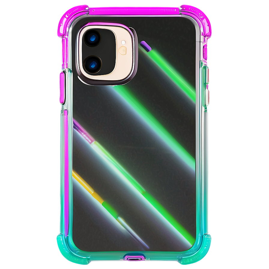 Neon Color Iphone Case Png Fxx PNG Image