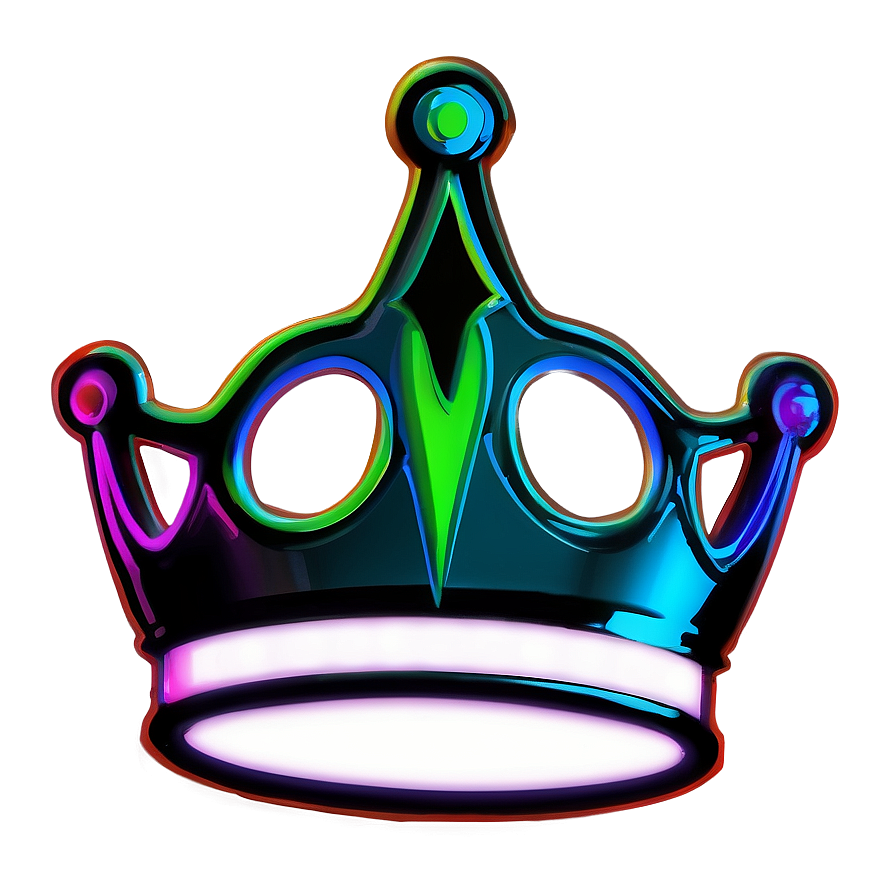 Neon Crown For Logo Png 06272024 PNG Image