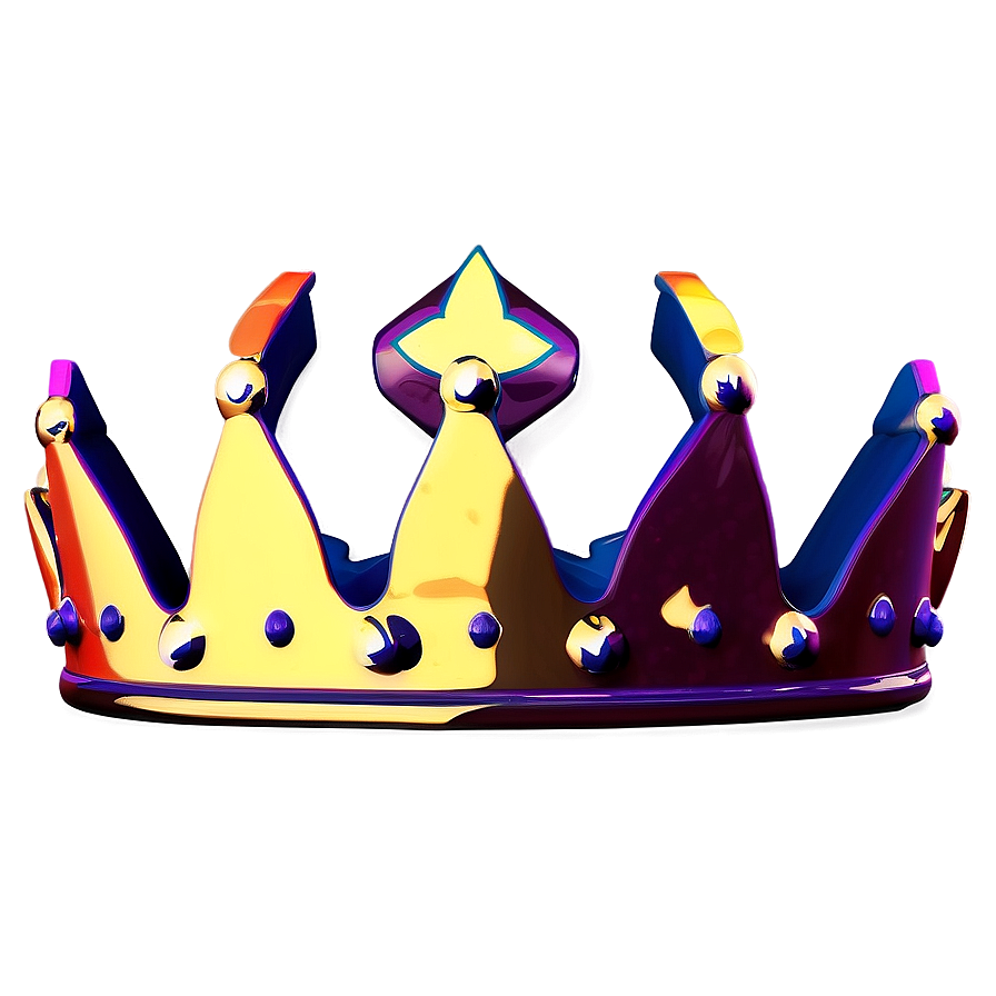 Neon Crown Logo Png 1 PNG Image