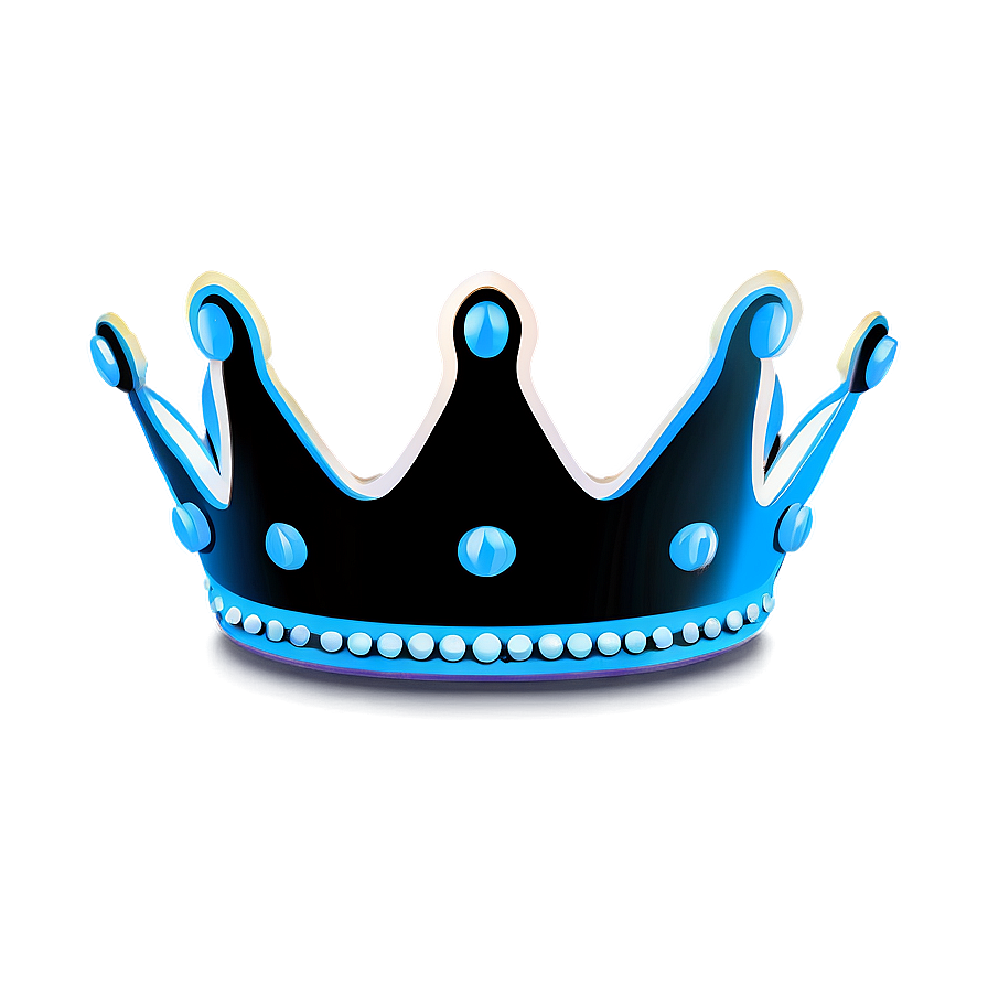 Neon Crown Vector Png Hit PNG Image