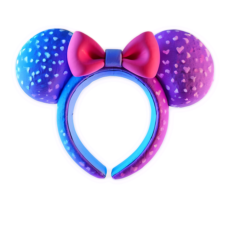 Neon Disney Ears Png Fyn PNG Image