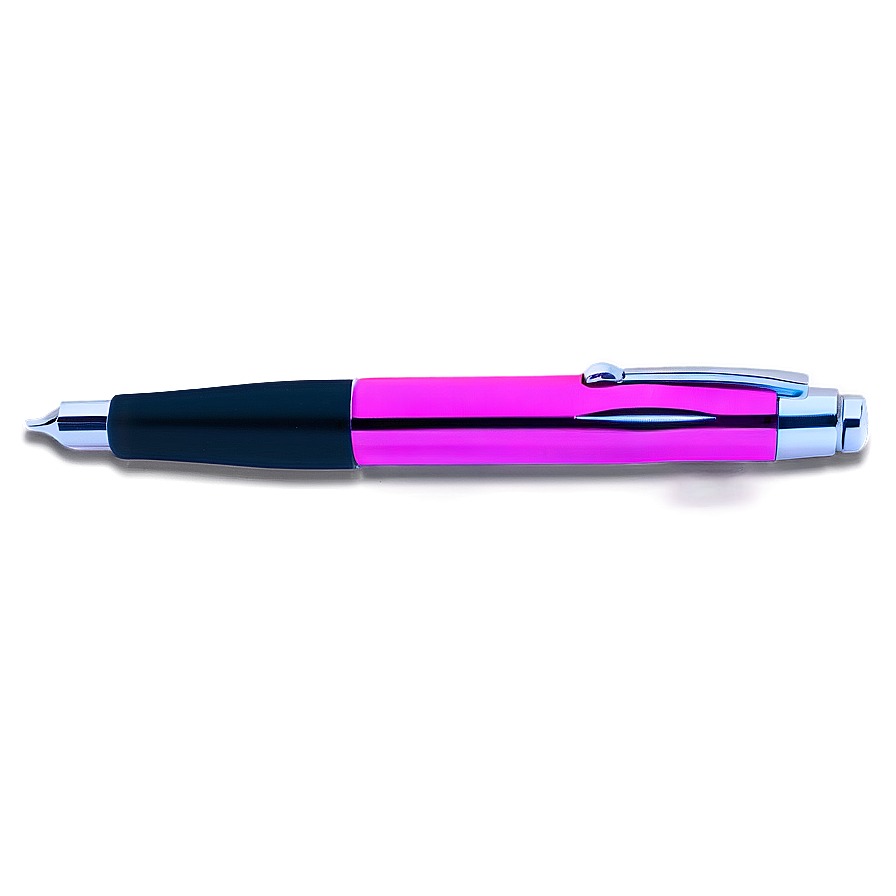 Neon Flair Pen Png 1 PNG Image