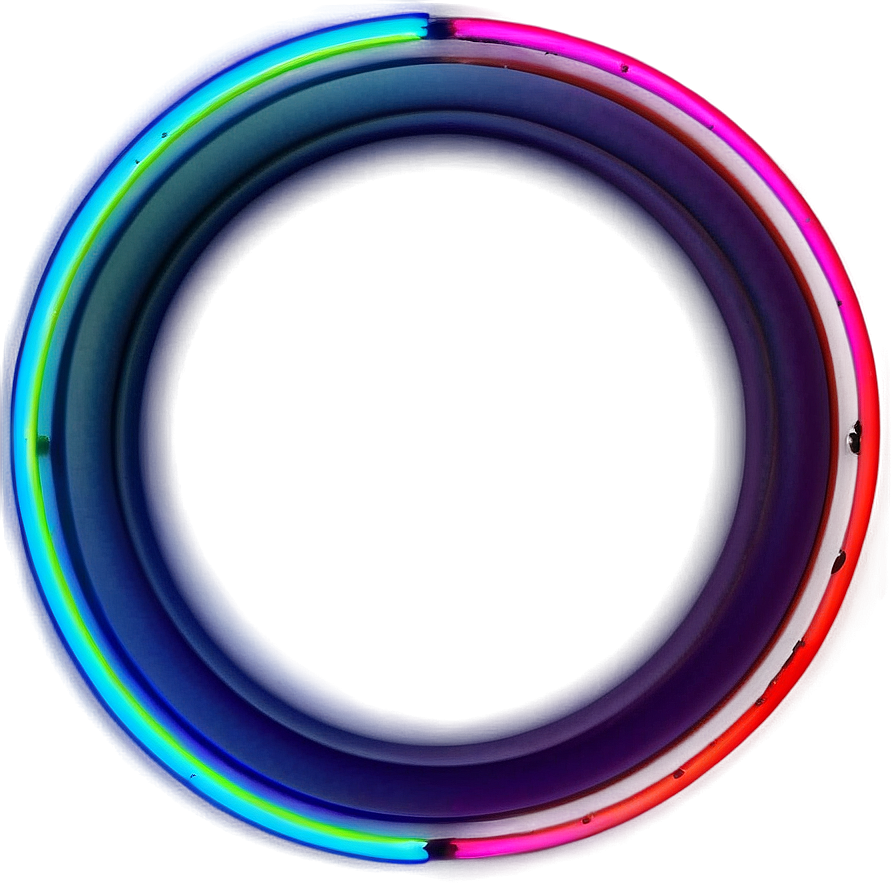 Neon Glow Circle Png 04302024 PNG Image