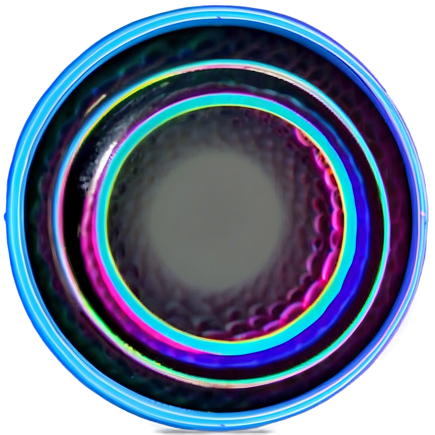 Neon Glow Circle Png 80 PNG Image