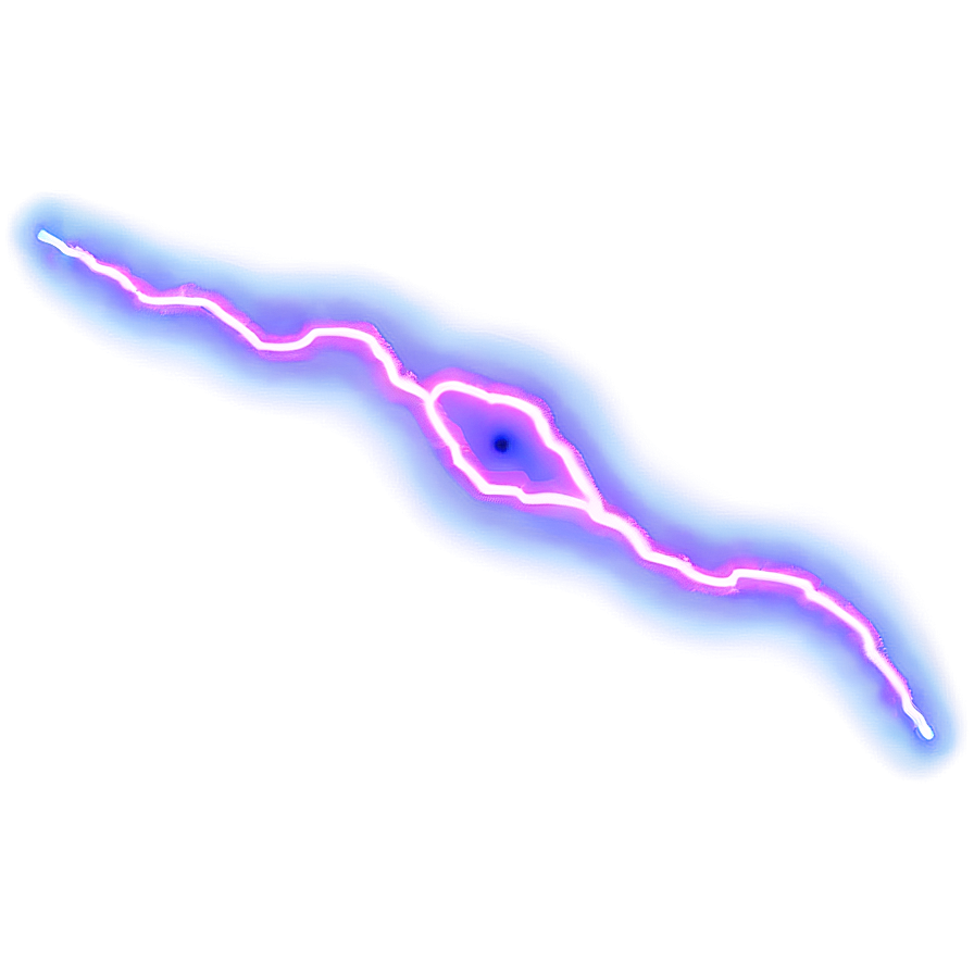 Neon Lightning Bolt Png Qix64 PNG Image