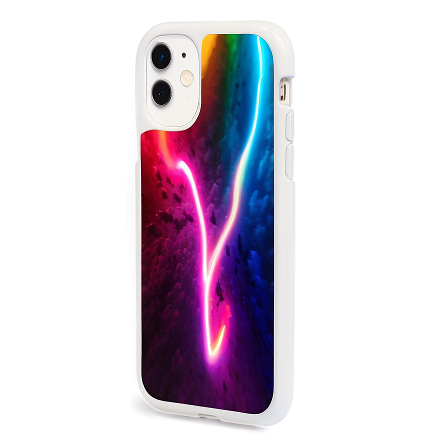 Neon Lights Phone Case Png Amg11 PNG Image