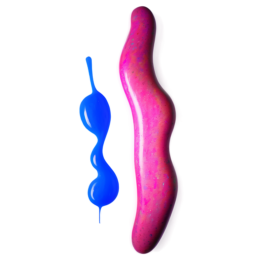 Neon Paint Stroke Png Els12 PNG Image