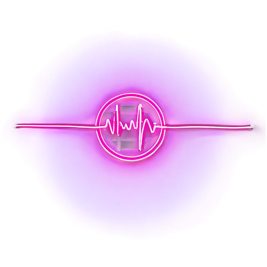 Neon Pulse Glow Png Kus PNG Image