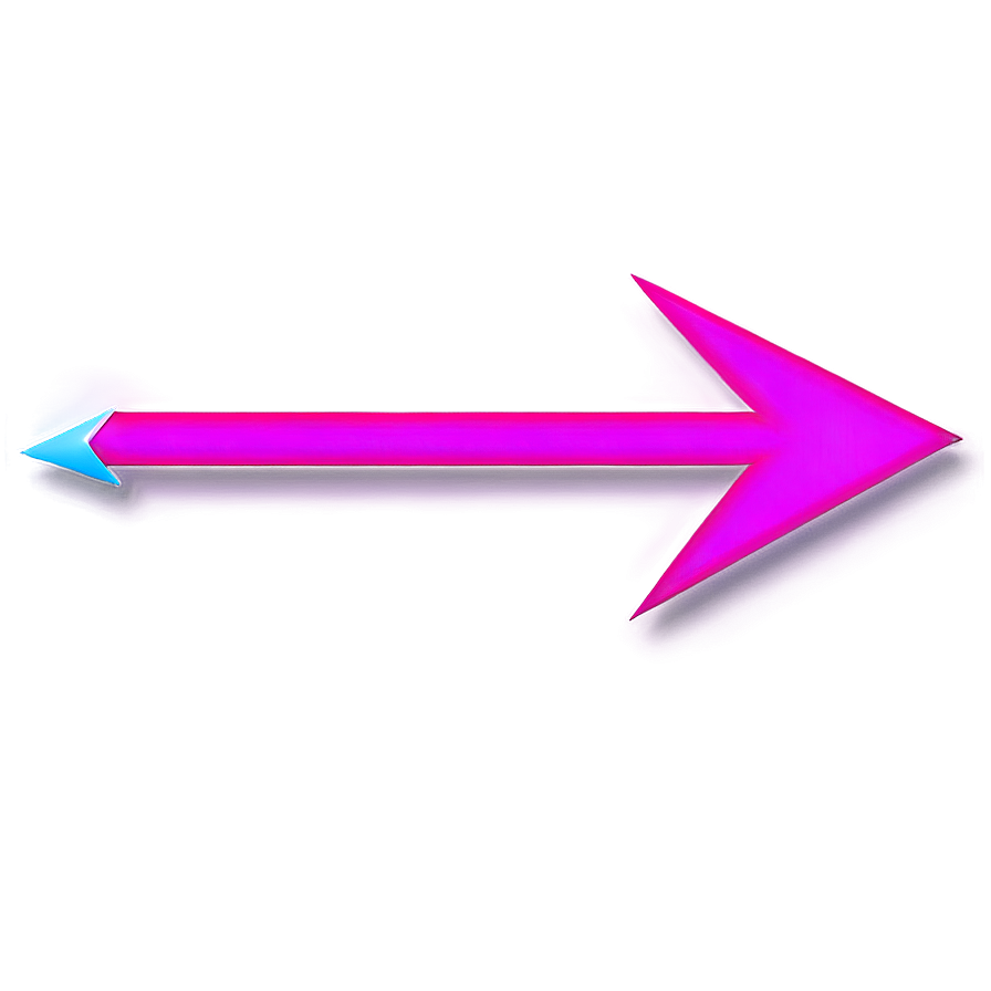 Neon Purple Arrow Design Png Roi55 PNG Image