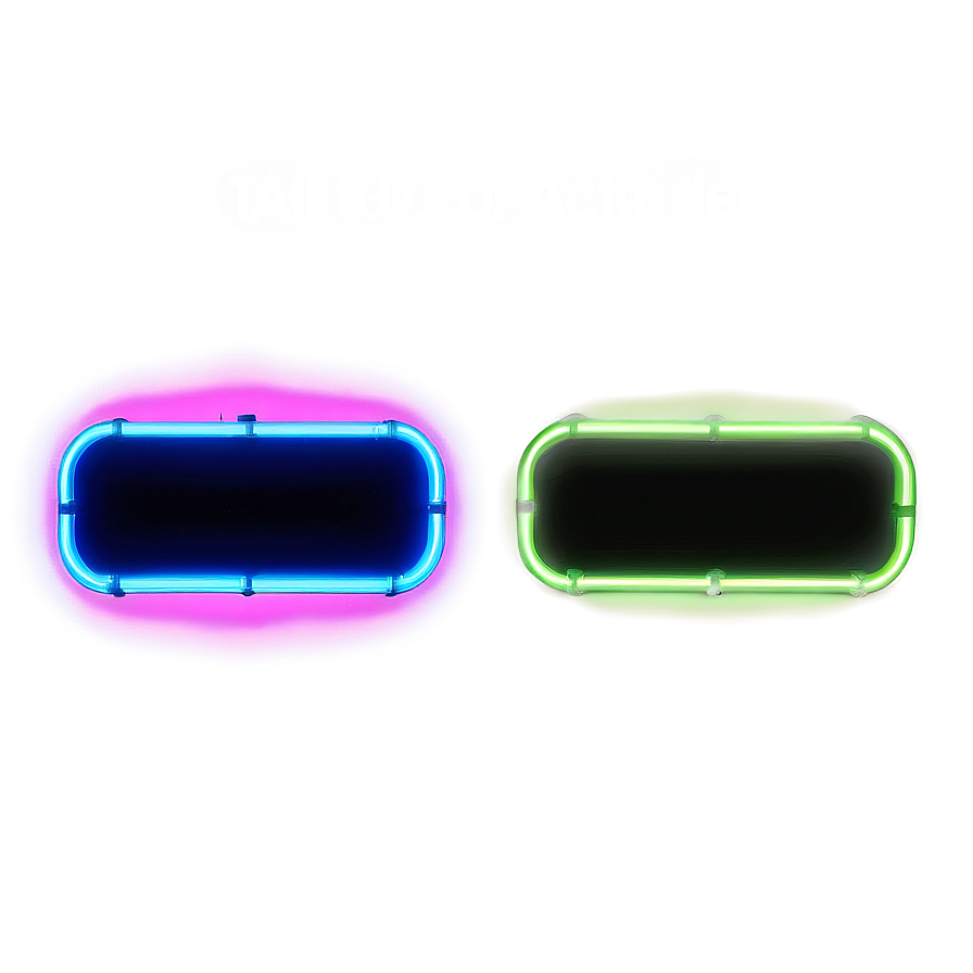 Neon Rectangle Allure Png 18 PNG Image