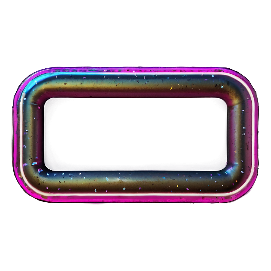 Neon Rectangle Fantasy Png Xch45 PNG Image