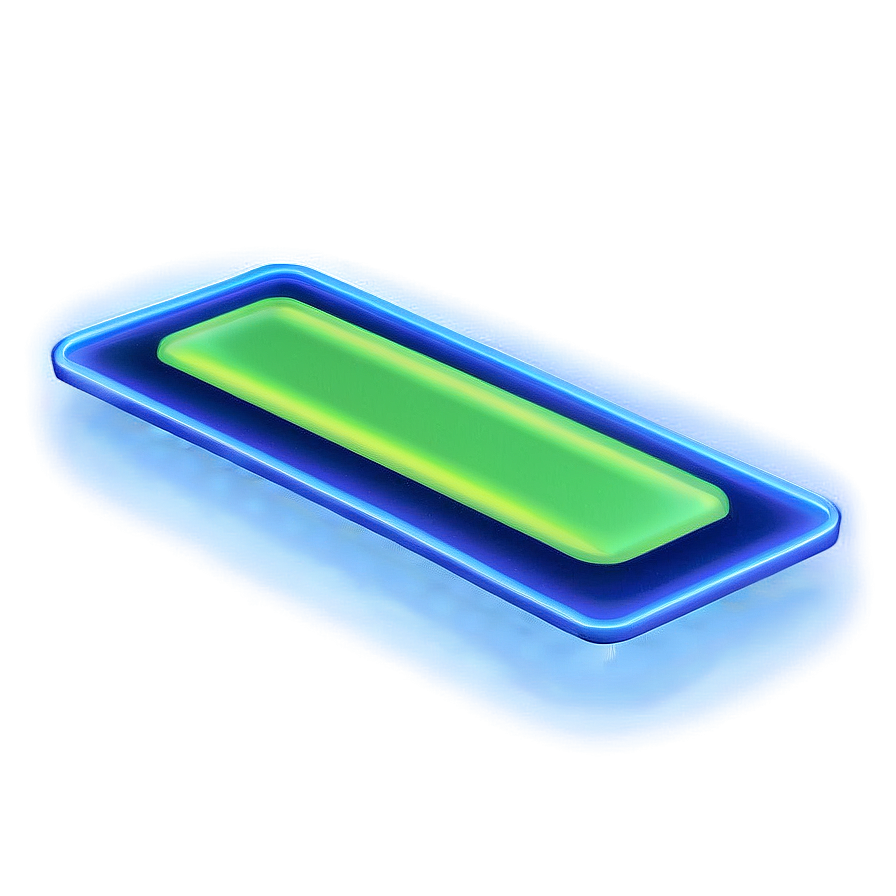 Neon Rectangle Light Png Lfn96 PNG Image