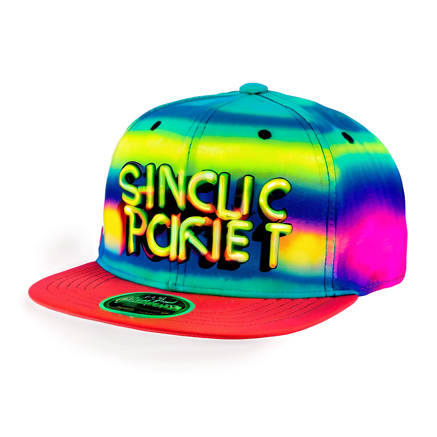 Neon Snapback Style Png Kvr87 PNG Image