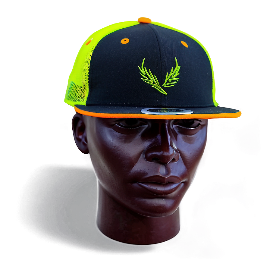 Neon Snapback Style Png Uiq32 PNG Image