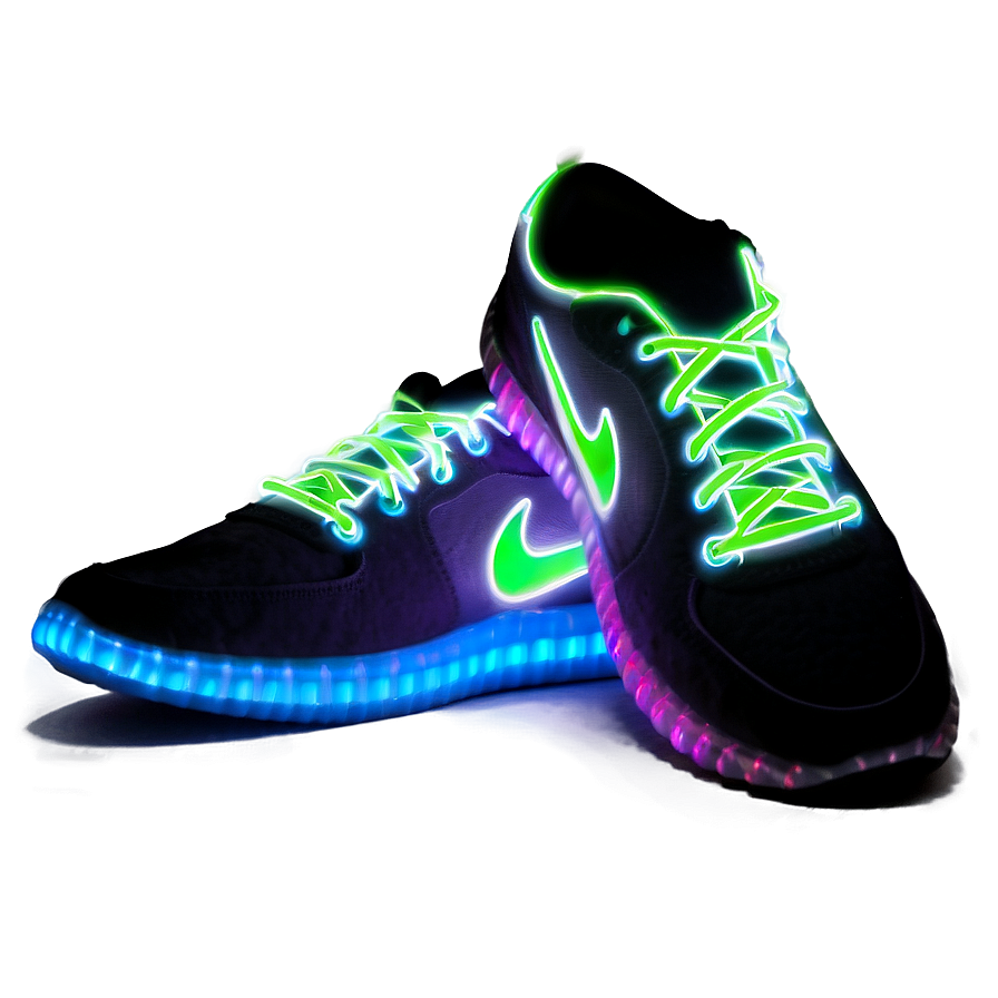 Neon Sneakers Png Msf56 PNG Image