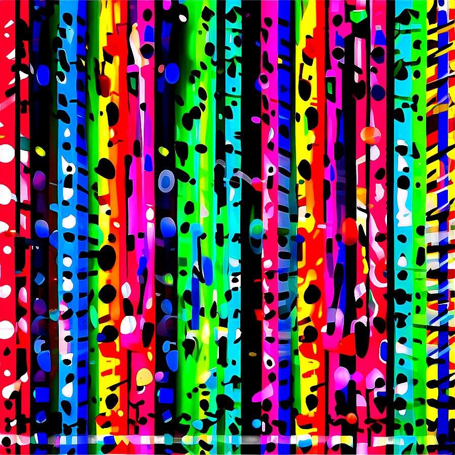 Neon Stripes Clipart Png Oft PNG Image