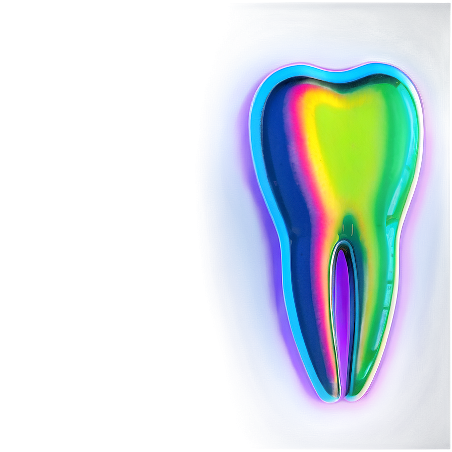 Neon Tooth Png 36 PNG Image