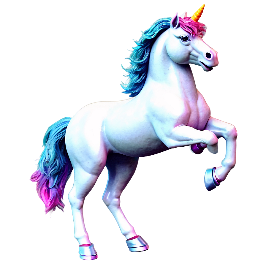 Neon Unicorn Png Lfo PNG Image