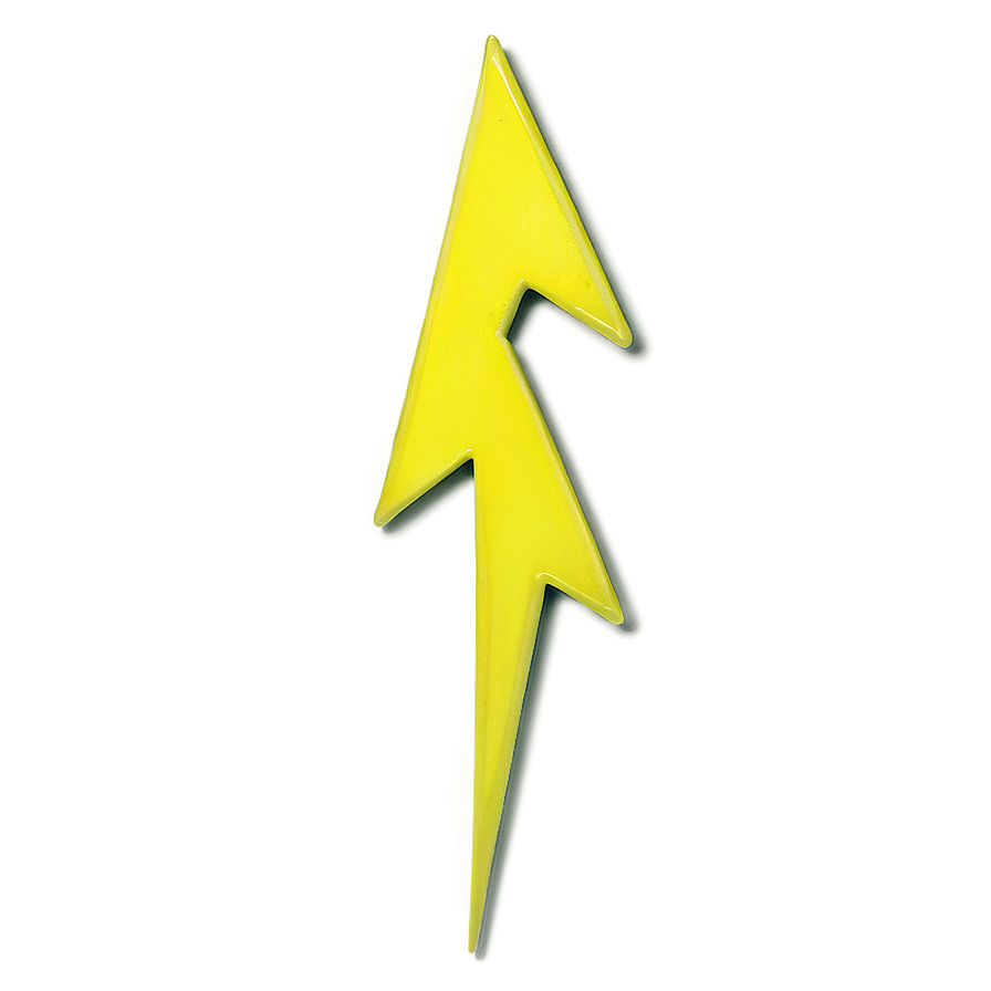 Neon Yellow Lightning Bolt Png Sia28 PNG Image