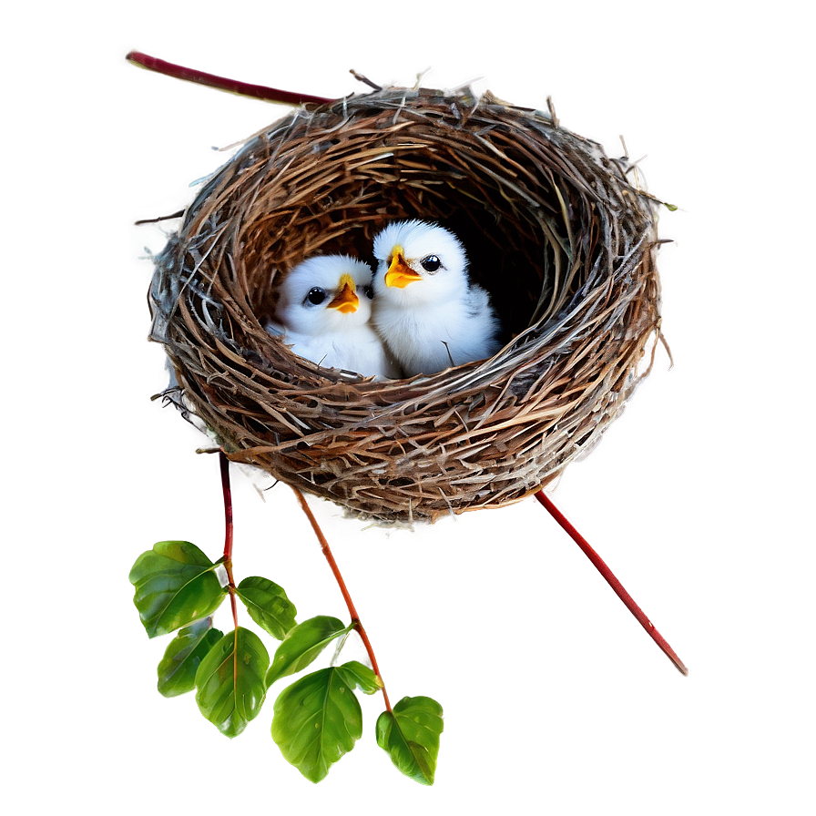 Nest With Baby Birds Png Oyg46 PNG Image