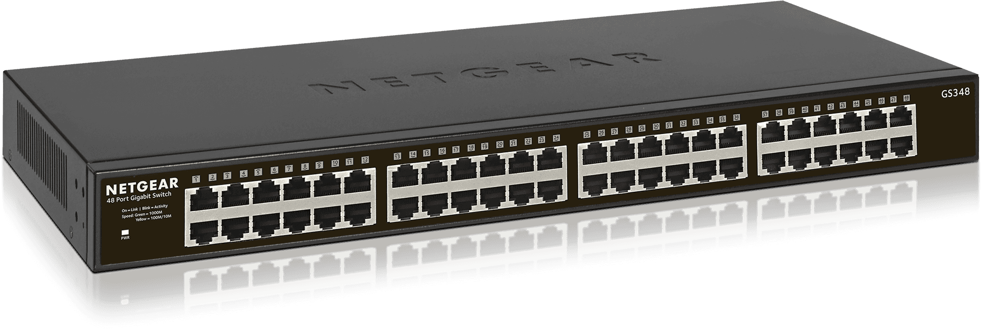 Netgear48 Port Gigabit Switch PNG Image